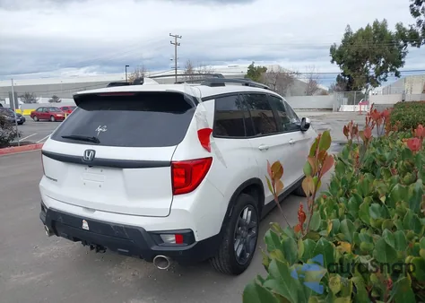 2022 Honda Passport Exl from USA, damaged, VIN 5FNYF7H59NB002610